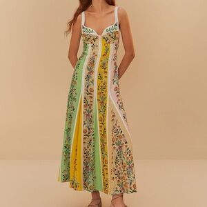Christian Lacroix Multicolored Floral Maxi Dress